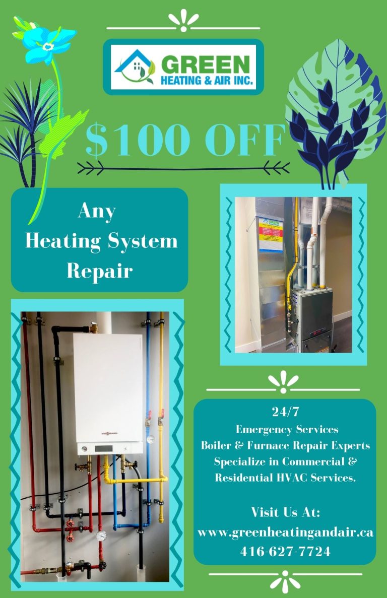 $100 Off Any Heating System Repair