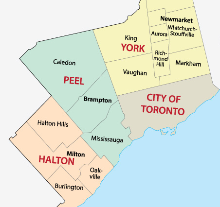 Emergency Boiler Service Areas
