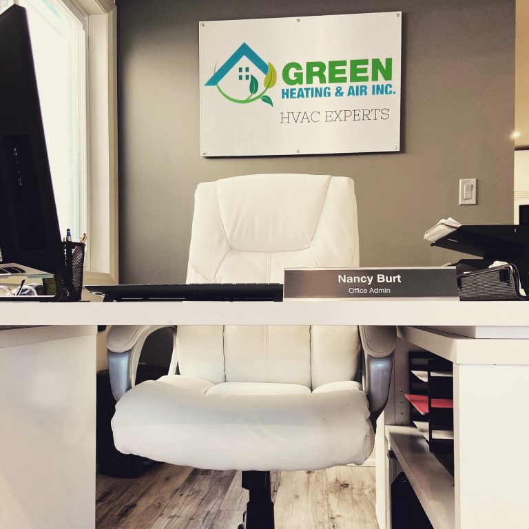 Green Heating and Air Inc. Showroom